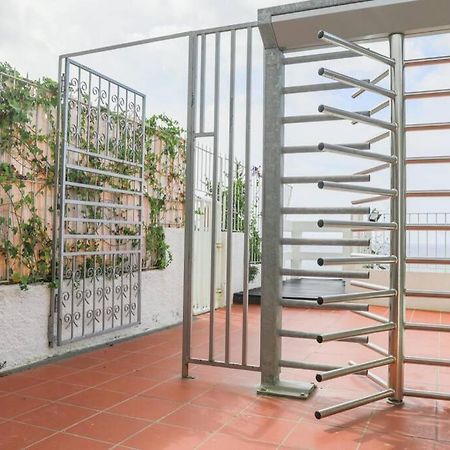 Ferienwohnung Estudio Vista Mar Com A/C E Acesso Privado A Praia Sesimbra Exterior foto