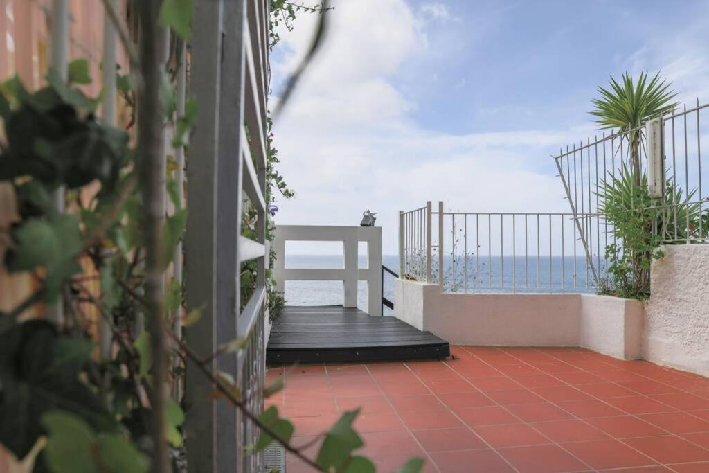 Ferienwohnung Estudio Vista Mar Com A/C E Acesso Privado A Praia Sesimbra Exterior foto